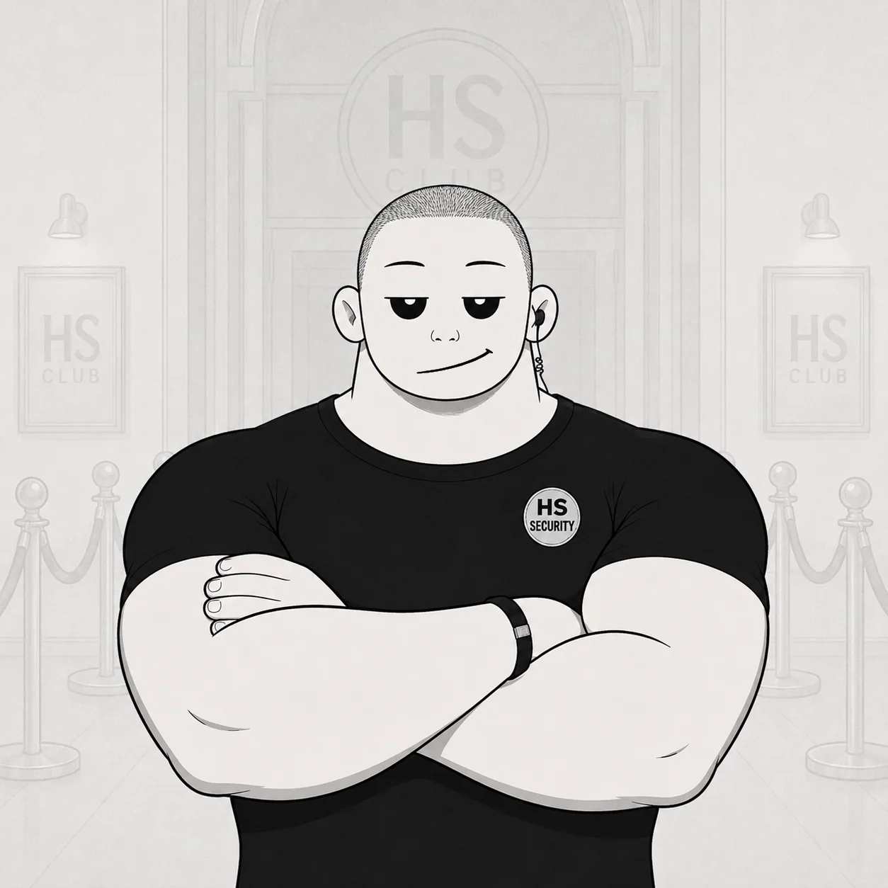 HoodStreet Agent No. 1231 — Bouncer, one of one